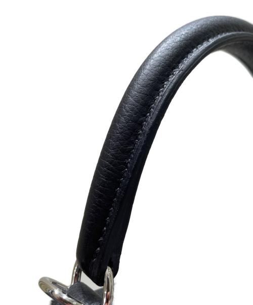 HERMES（エルメス）HERMES (エルメス) ケリー 28/シルバー金具/トゴ/ブラック/U刻印 ブラック×シルバー金具 サイズ:28の古着・服飾アイテム