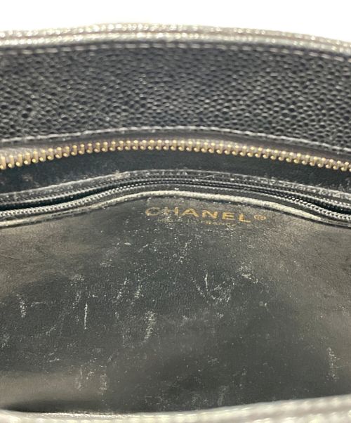 CHANEL（シャネル）CHANEL (シャネル) マトラッセココマークトートバッグ ブラックの古着・服飾アイテム