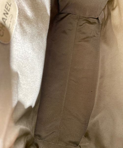 CHANEL（シャネル）CHANEL (シャネル) COCO Mark Leather Tote Bag（ココマークレザートートバッグ） オリーブ サイズ:-の古着・服飾アイテム