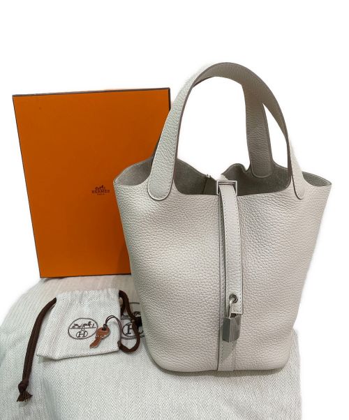 HERMES（エルメス）HERMES (エルメス) ピコタンロックPM アイボリー系 サイズ:PMの古着・服飾アイテム