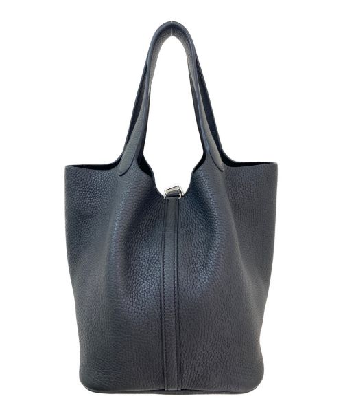 HERMES（エルメス）HERMES (エルメス) ピコタンロックMM ブラック サイズ:MMの古着・服飾アイテム