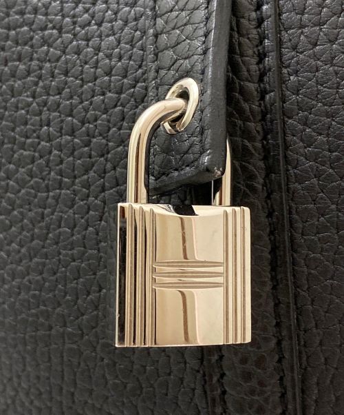 HERMES（エルメス）HERMES (エルメス) ピコタンロックMM ブラック サイズ:MMの古着・服飾アイテム