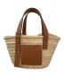 LOEWE（ロエベ）の古着「バスケットスモール/ハンドバッグ」｜タン