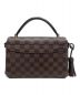 LOUIS VUITTON (ルイ ヴィトン) ダミエ クロワゼット ブラウン：220000円