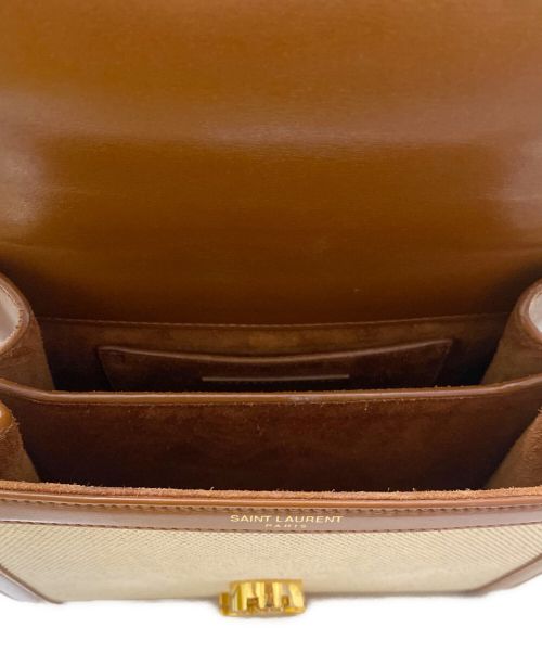 Saint Laurent Paris（サンローランパリ）Saint Laurent Paris (サンローランパリ) カサンドラ ナチュラル×タンの古着・服飾アイテム