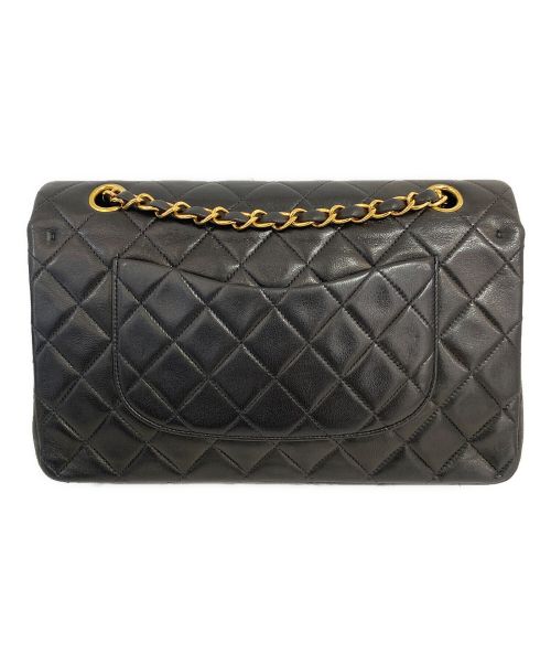 CHANEL（シャネル）CHANEL (シャネル) ダブルフラップマトラッセ ブラック サイズ:-の古着・服飾アイテム