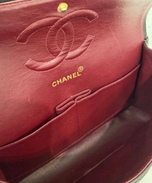 CHANEL（シャネル）CHANEL (シャネル) ダブルフラップマトラッセ ブラック サイズ:-の古着・服飾アイテム