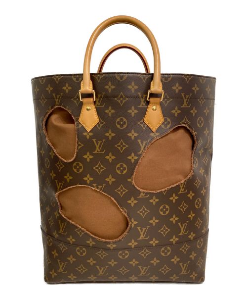 LOUIS VUITTON（ルイ ヴィトン）LOUIS VUITTON (ルイ ヴィトン) COMME des GARCONS (コムデギャルソン) バッグウィズホールトートバッグ ブラウン サイズ:-の古着・服飾アイテム