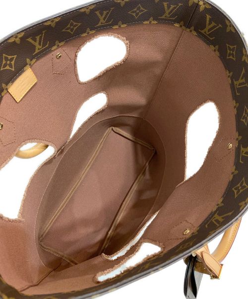 LOUIS VUITTON（ルイ ヴィトン）LOUIS VUITTON (ルイ ヴィトン) COMME des GARCONS (コムデギャルソン) バッグウィズホールトートバッグ ブラウン サイズ:-の古着・服飾アイテム
