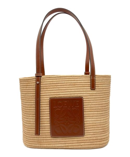 LOEWE（ロエベ）LOEWE (ロエベ) スクエアバスケット タン サイズ:スモールの古着・服飾アイテム