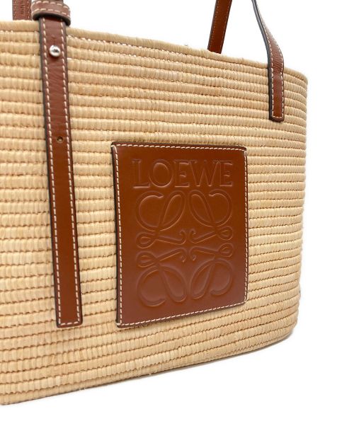 LOEWE（ロエベ）LOEWE (ロエベ) スクエアバスケット タン サイズ:スモールの古着・服飾アイテム