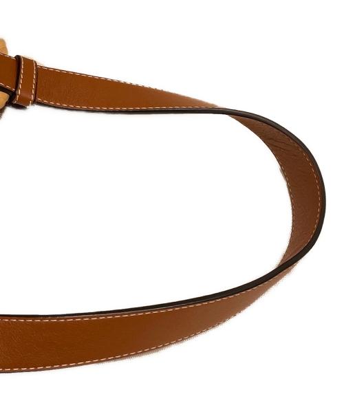 LOEWE（ロエベ）LOEWE (ロエベ) バスケットスモール/ハンドバッグ タン サイズ:スモールの古着・服飾アイテム