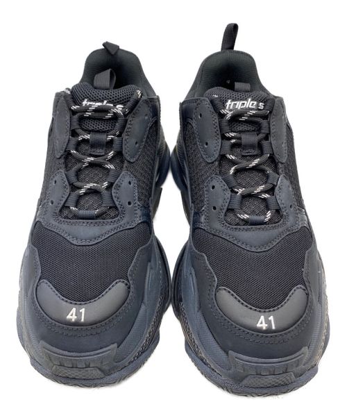 BALENCIAGA（バレンシアガ）BALENCIAGA (バレンシアガ) Triple S ブラック サイズ:41の古着・服飾アイテム