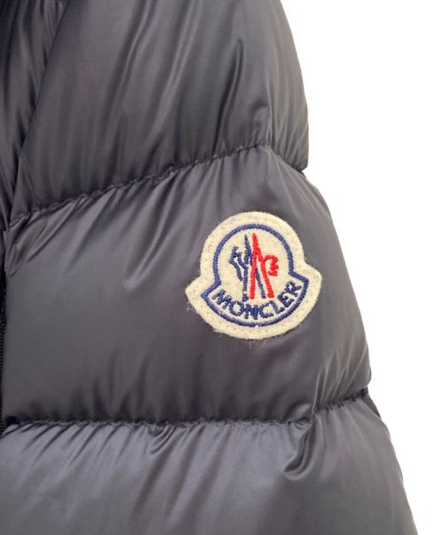 MONCLER（モンクレール）MONCLER (モンクレール) HERMIFURファー付きダウンコート ブラックの古着・服飾アイテム