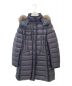 MONCLER（モンクレール）の古着「HERMIFURファー付きダウンコート」｜ブラック
