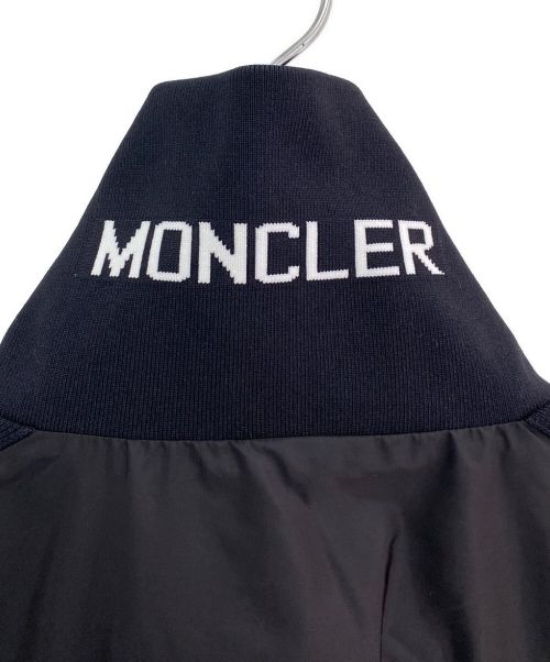 MONCLER（モンクレール）MONCLER (モンクレール) ハーフジップナイロンワンピース ブラック サイズ:40の古着・服飾アイテム