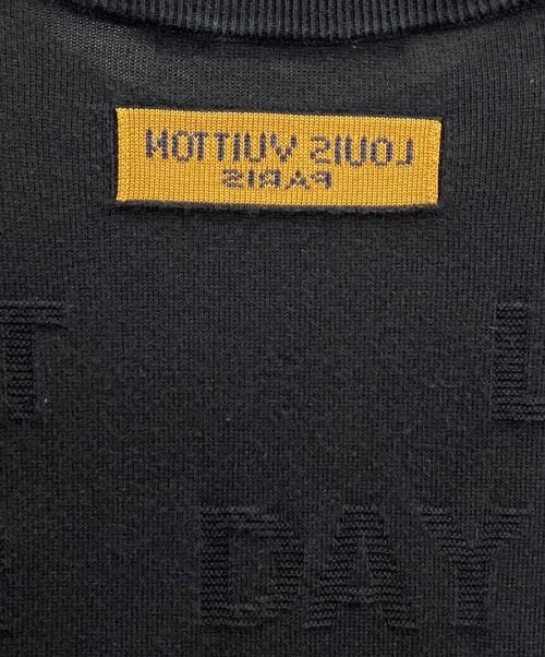 LOUIS VUITTON（ルイ ヴィトン）LOUIS VUITTON (ルイ ヴィトン) ロゴニットレターTシャツ ブラック サイズ:Sの古着・服飾アイテム