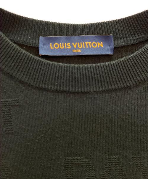 LOUIS VUITTON（ルイ ヴィトン）LOUIS VUITTON (ルイ ヴィトン) ロゴニットレターTシャツ ブラック サイズ:Sの古着・服飾アイテム