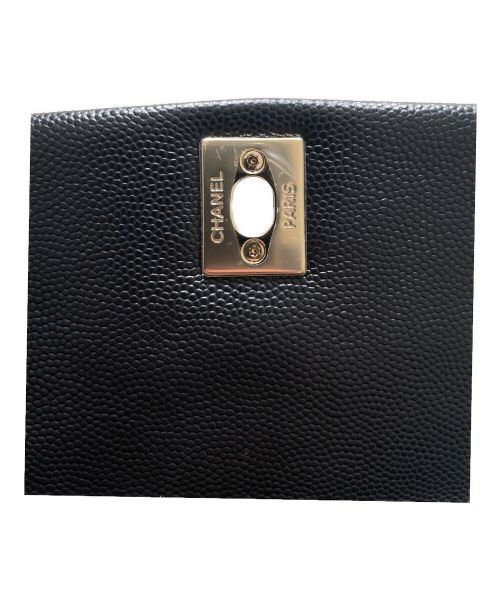 CHANEL（シャネル）CHANEL (シャネル) マトラッセココハンドル2WAYハンドバッグ ブラック サイズ:XXSの古着・服飾アイテム
