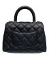 CHANEL (シャネル) マトラッセココハンドル2WAYハンドバッグ ブラック サイズ:XXS：898000円