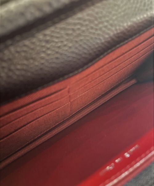CHANEL（シャネル）CHANEL (シャネル) マトラッセチェーンウォレット ブラックの古着・服飾アイテム