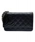 CHANEL（シャネル）の古着「ココマークマトラッセチェーンウォレット」｜ブラック