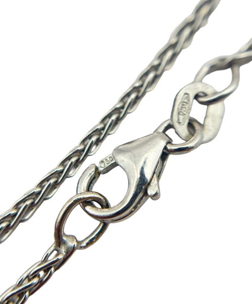 NO BRAND JEWELRY（ノーブランドジュエリー）NO BRAND JEWELRY (ノーブランドジュエリー) NO BRAND (ノー ブランド) ブラックパール メレダイヤ ネックレス サイズ:‐の古着・服飾アイテム
