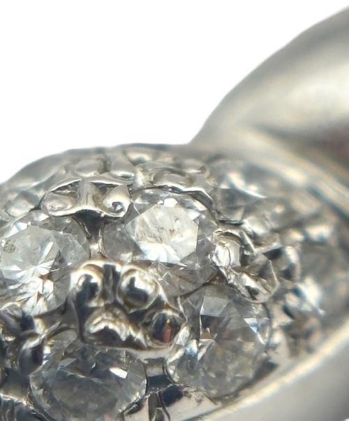 NO BRAND JEWELRY（ノーブランドジュエリー）NO BRAND JEWELRY (ノーブランドジュエリー) NO BRAND (ノー ブランド) ブラックパール メレダイヤ ネックレス サイズ:‐の古着・服飾アイテム