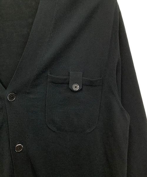 HERMES（エルメス）HERMES (エルメス) カーディガン ブラック サイズ:Sの古着・服飾アイテム