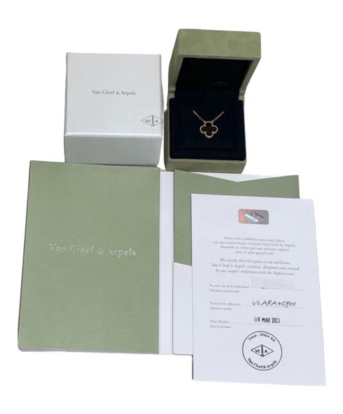 VAN CLEEF & ARPELS（ヴァンクリーフ＆アーペル）VAN CLEEF & ARPELS (ヴァンクリーフ＆アーペル) オニキスネックレスの古着・服飾アイテム