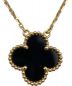 VAN CLEEF & ARPELS（ヴァンクリーフ＆アーペル）の古着「オニキスネックレス」