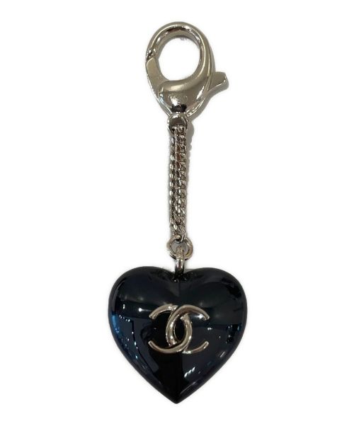 CHANEL（シャネル）CHANEL (シャネル) ココマークラインストーンハートチャームの古着・服飾アイテム