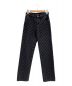 CHANEL（シャネル）の古着「マトラッセプリントデニムパンツ」｜ブラック