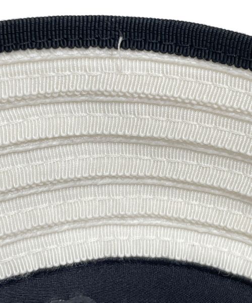 CHANEL（シャネル）CHANEL (シャネル) ペーパーバケットハット ホワイト サイズ:Mの古着・服飾アイテム