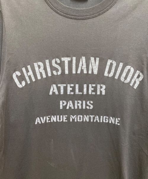 DIOR HOMME（ディオール オム）DIOR HOMME (ディオール オム) アトリエTシャツ ブラック サイズ:Mの古着・服飾アイテム