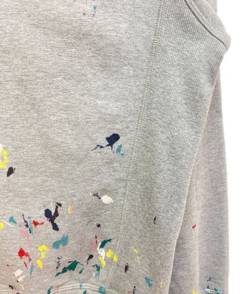 DIOR HOMME（ディオール オム）DIOR HOMME (ディオール オム) ペイントスウェット グレー サイズ:Sの古着・服飾アイテム