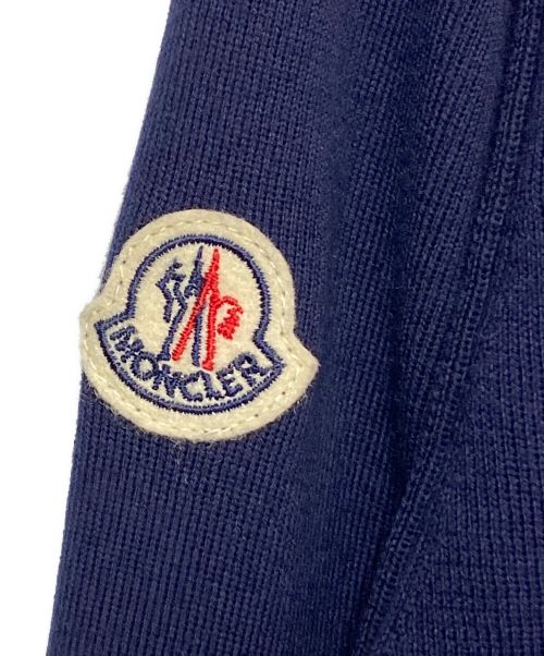 MONCLER（モンクレール）MONCLER (モンクレール) MAGIA TRICOT CARDIGAN ネイビー サイズ:SIZE Mの古着・服飾アイテム