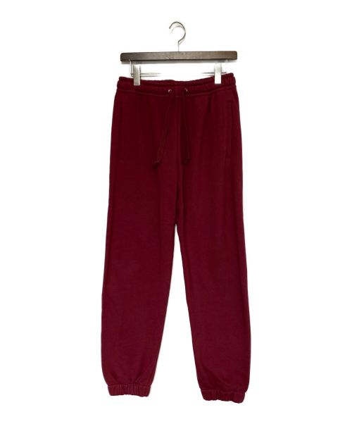 GUCCI（グッチ）GUCCI (グッチ) プリントスウェットパンツ ボルドー サイズ:SIZE Sの古着・服飾アイテム