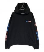 CHROME HEARTS×MATTY BOYクロムハーツ×マッティーボーイ）の古着「MATTY BOY AMERICA HOODIE」｜ブラック