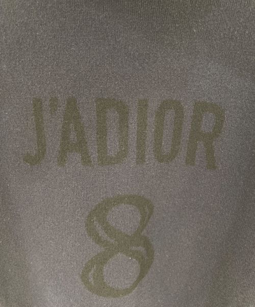 Christian Dior（クリスチャン ディオール）Christian Dior (クリスチャン ディオール) JADIORカシミヤニットパーカー ネイビー サイズ:40の古着・服飾アイテム