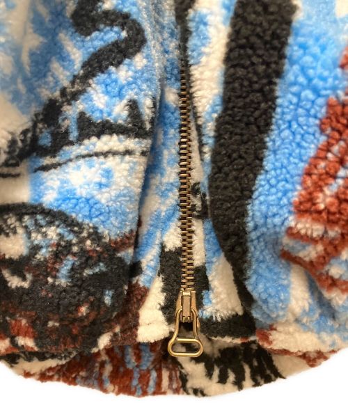 LOUIS VUITTON（ルイ ヴィトン）LOUIS VUITTON (ルイ ヴィトン) 総柄フリースジャケット マルチカラー サイズ:34の古着・服飾アイテム