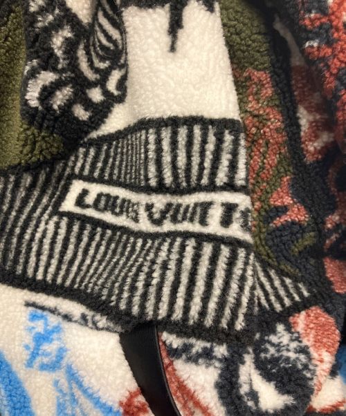 LOUIS VUITTON（ルイ ヴィトン）LOUIS VUITTON (ルイ ヴィトン) 総柄フリースジャケット マルチカラー サイズ:34の古着・服飾アイテム