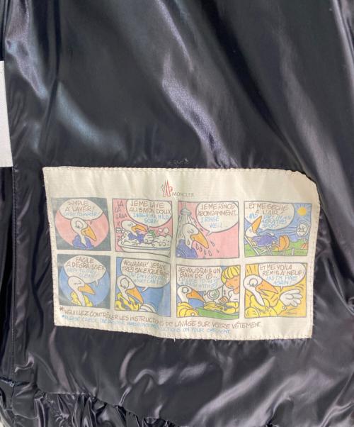 MONCLER（モンクレール）MONCLER (モンクレール) キルティングダウンジャケット ブラック サイズ:０の古着・服飾アイテム