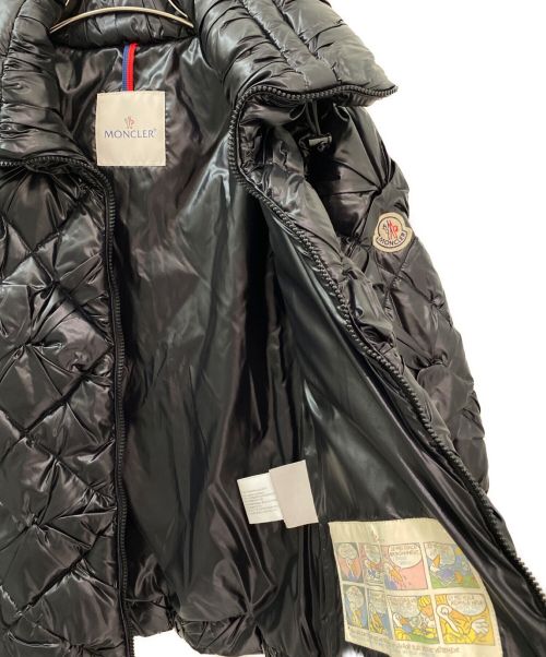 MONCLER（モンクレール）MONCLER (モンクレール) キルティングダウンジャケット ブラック サイズ:０の古着・服飾アイテム