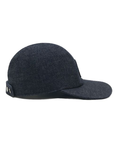 HERMES（エルメス）HERMES (エルメス) デニムキャップ インディゴ サイズ:58の古着・服飾アイテム