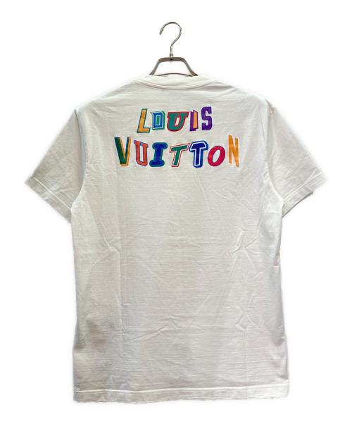LOUIS VUITTON（ルイ ヴィトン）LOUIS VUITTON (ルイ ヴィトン) NBA レタープリントTシャツ ホワイト サイズ:Sの古着・服飾アイテム