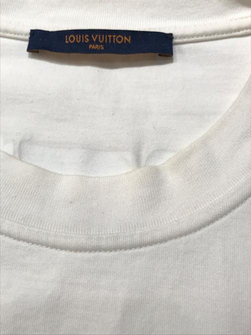 LOUIS VUITTON（ルイ ヴィトン）LOUIS VUITTON (ルイ ヴィトン) NBA レタープリントTシャツ ホワイト サイズ:Sの古着・服飾アイテム