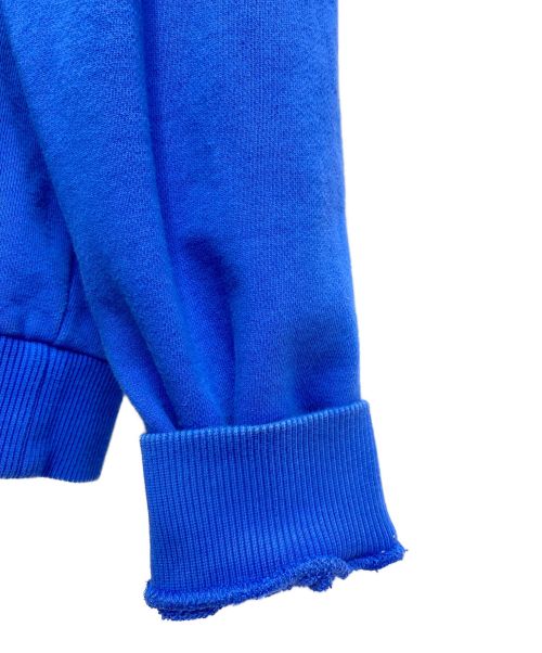 CELINE（セリーヌ）CELINE (セリーヌ) フードロゴプリントパーカー ブルー サイズ:Mの古着・服飾アイテム