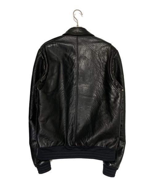 BALENCIAGA（バレンシアガ）BALENCIAGA (バレンシアガ) A2レザージャケット ブラック サイズ:SIZE 50の古着・服飾アイテム