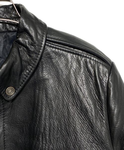 BALENCIAGA（バレンシアガ）BALENCIAGA (バレンシアガ) A2レザージャケット ブラック サイズ:SIZE 50の古着・服飾アイテム